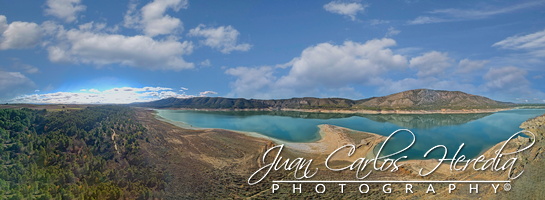 Serene Waters: Buendía Reservoir Under the Sun