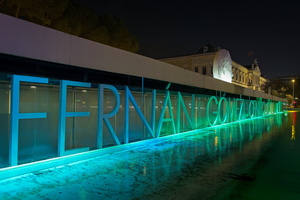 Twilight Stroll: Madrid's Festive Glow