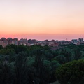 A sunset in Madrid